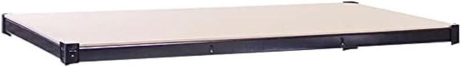 G-Rack Enkele extra plank voor werkbank 120 x 60 Zwart