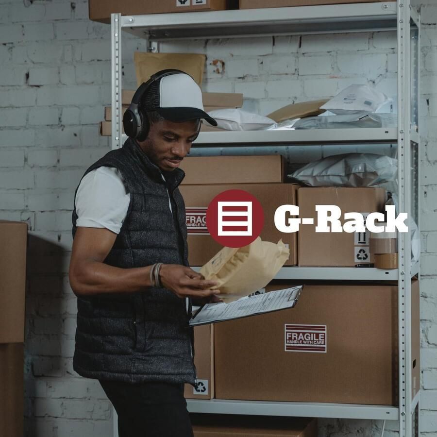 G-Rack G -rack enkele extra plank voor rekken 90 x 60 Blauw