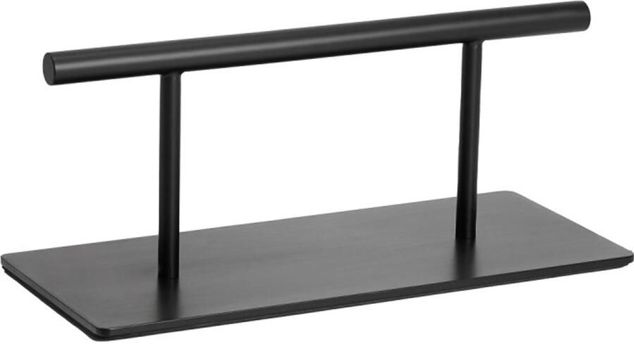 Gabbiano Voetsteun Kapper – RVS – Verzwaarde Voet – Antislip – Mat Zwart – 46 cm