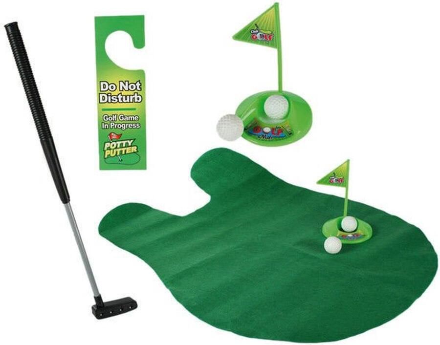 Gadget Master Toilet golf WC golf