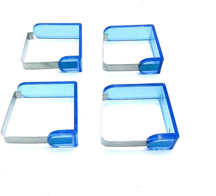 Gadgetpoint Tafelklem Blauw Tafelkleedhouder Klemmen 4 stuks Sinterklaas Cadeau Kerst Cadeau Kerstmis