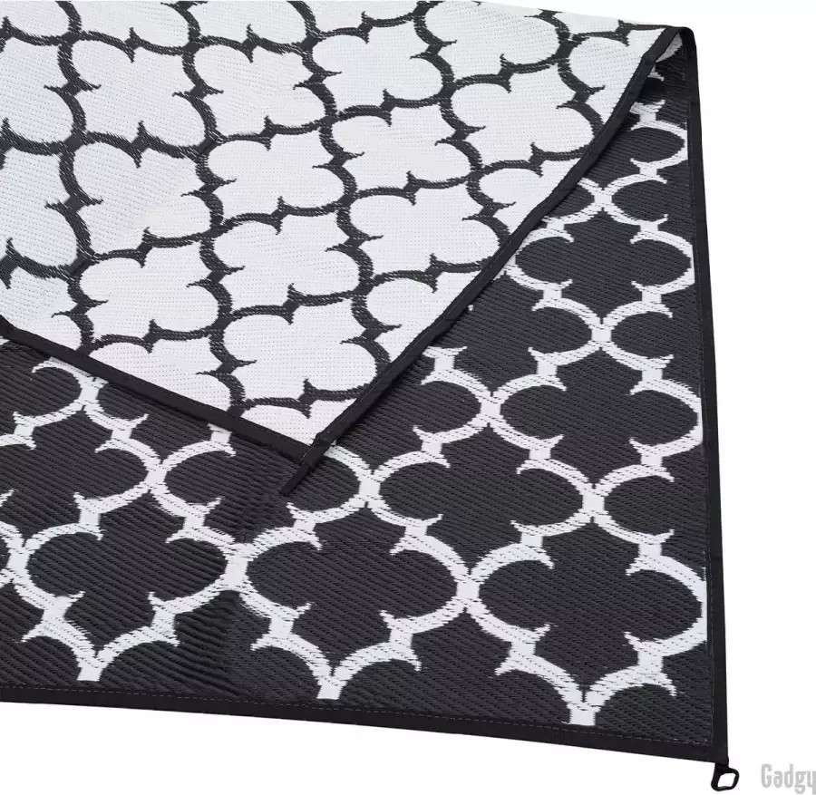 Gadgy Buitenkleed Vloerkleed XL 230x160 cm Campingkleed Picknickkleed Tuintapijt Buitentapijt Balkon Kleed Omkeerbaar Incl. Draagtas Tuindecoratie Zomer 2024 - Foto 3