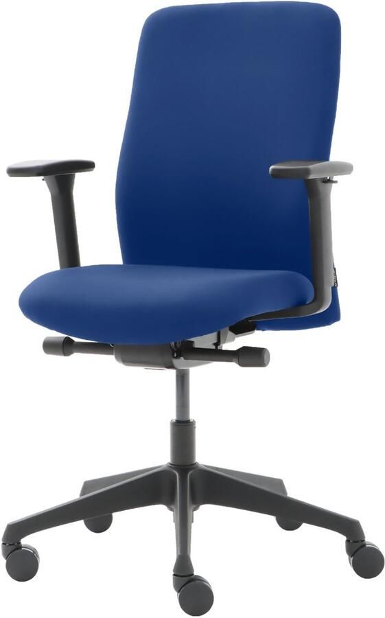Game Hero Office Hero Pharaoh Ergonomische Bureaustoel Bureaustoelen voor Volwassenen Verstelbaar Blauw Stof Gemonteerd geleverd