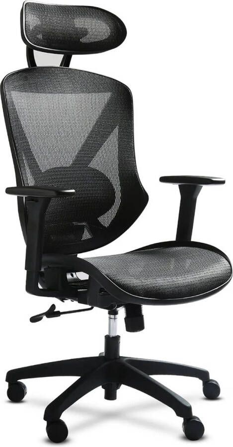 Game Hero Office Hero King T2 Ergonomische Bureaustoel Verstelbare Armleuningen Bureaustoel voor Volwassenen Zwart