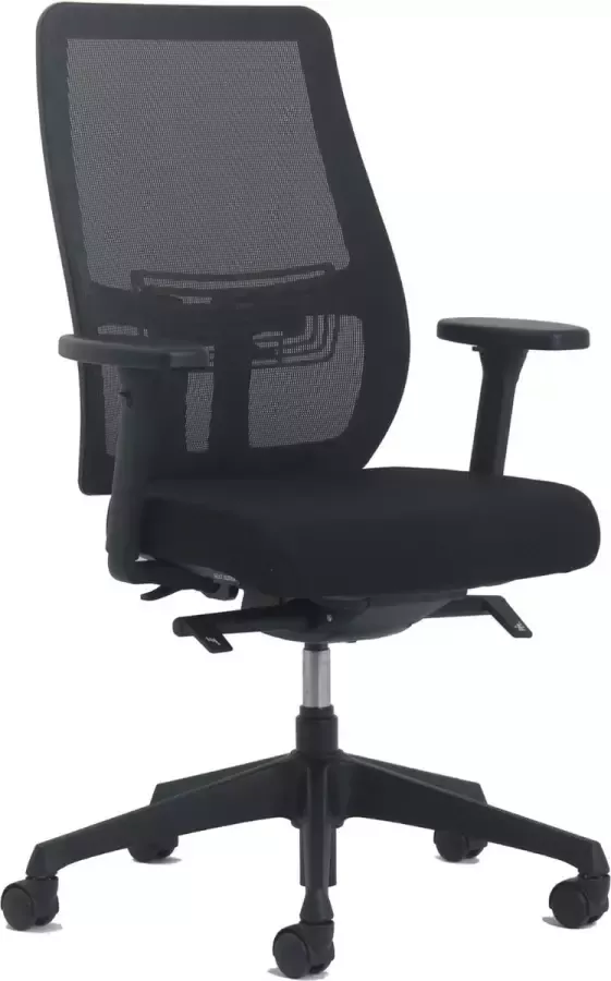 Game Hero Office Hero Titan Ergonomische Bureaustoel Bureaustoelen voor Volwassenen Volledig Verstelbaar Zwart Gemonteerd geleverd
