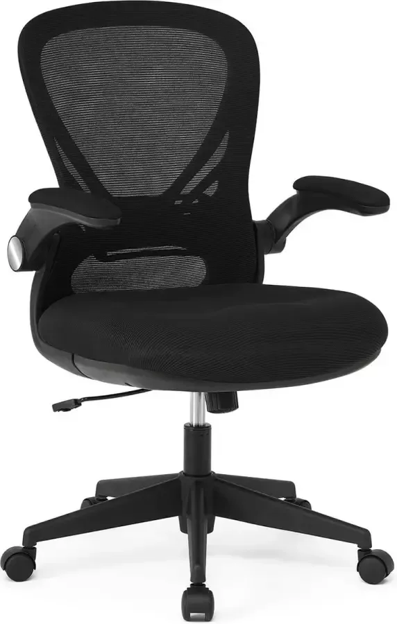 Game Hero Office Home F1 Bureaustoel Hoogte Verstelbaar 1D Armleuningen Mesh Zwart