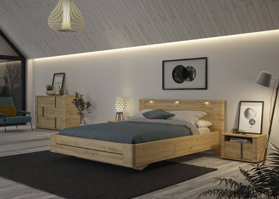 Gami Bed Attitude 140x200 Bruin - Foto 6