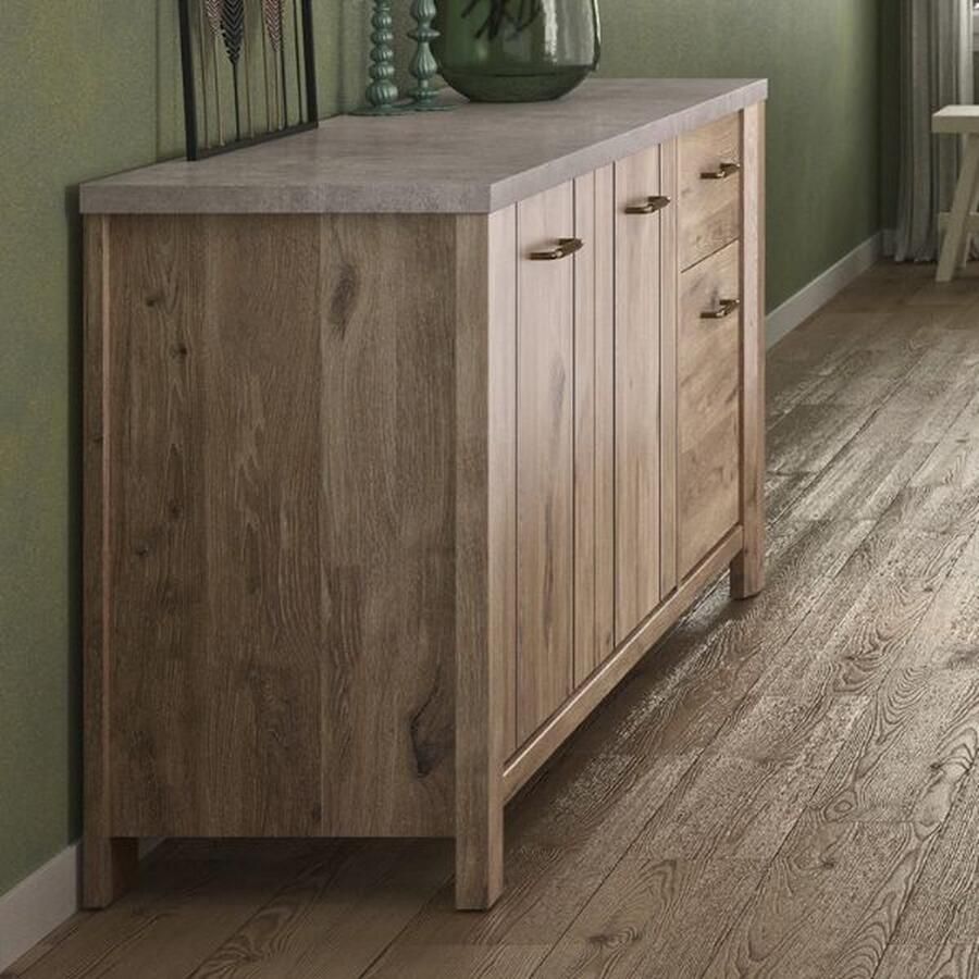 Gami Dressoir Bruin 190x50x88 cm