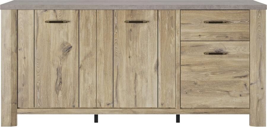 Gami Dressoir Bruin 190x50x88 cm - Foto 3