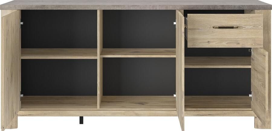 Gami Dressoir Bruin 190x50x88 cm - Foto 2