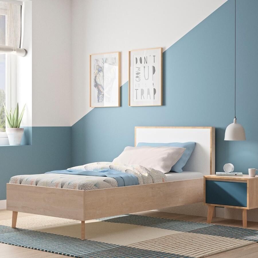 Gami Eenpersoonsbed Lina 90x190 Bruin