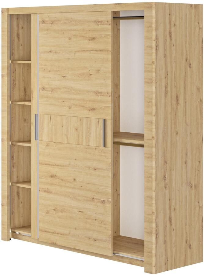 Gami Kledingkast Attitude 191cm met 2 deuren & spiegel eik - Foto 2