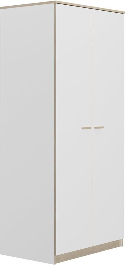 Gami Kledingkast Tulle 91 x 60 x 200 cm Wit design