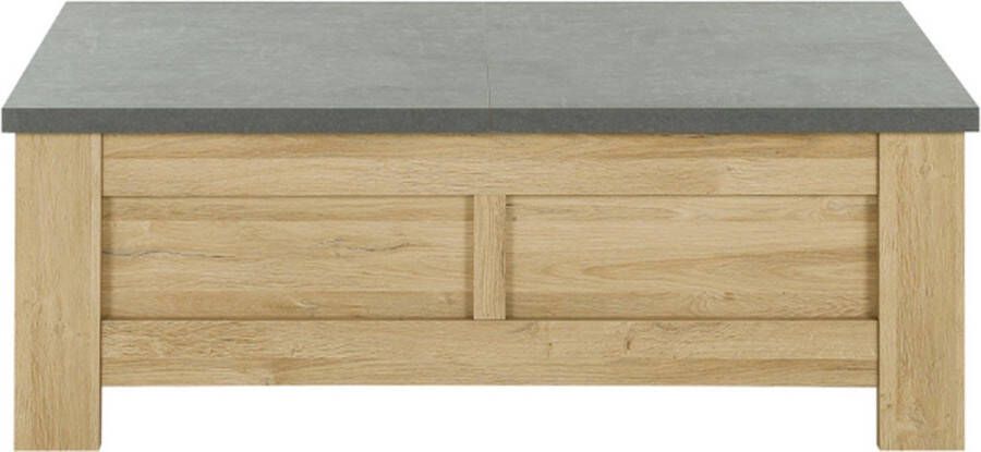 Gami Salontafel Bruin 137x70x49 cm