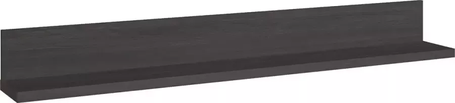 Gami EMOB Wandplank Gaston zwart hout Gautier Wandplanken Zwart Spaanplaat Wandplanken Op voorraad