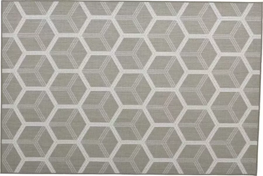 Garden Impressions Buitenkleed- Gretha Hexagon karpet 160x230 green