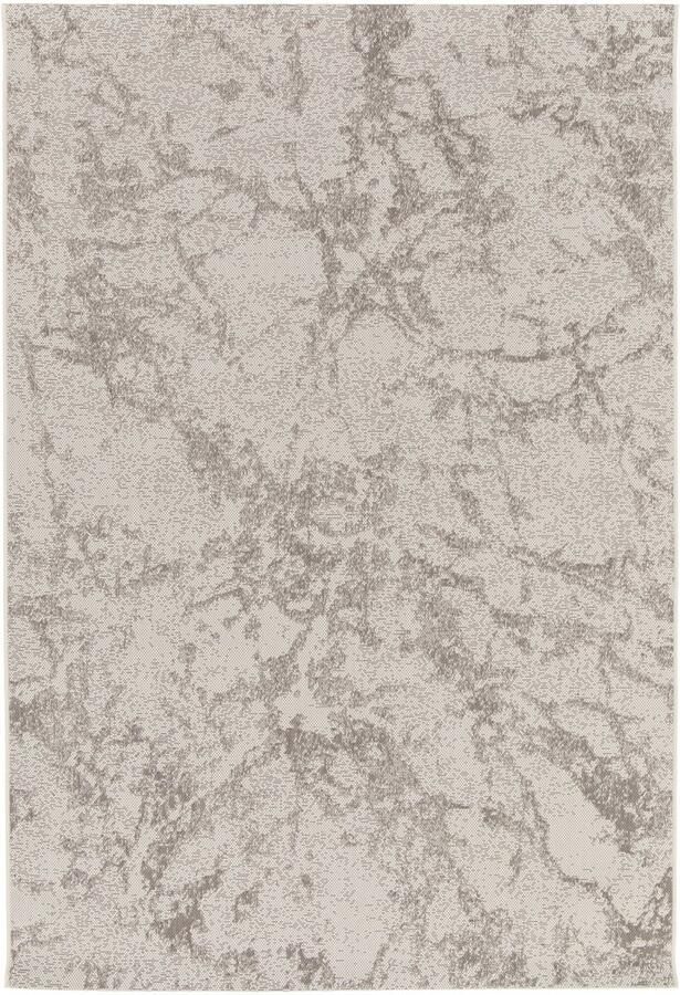 Garden Impressions Madras buitenkleed 120x170 cm marble taupe