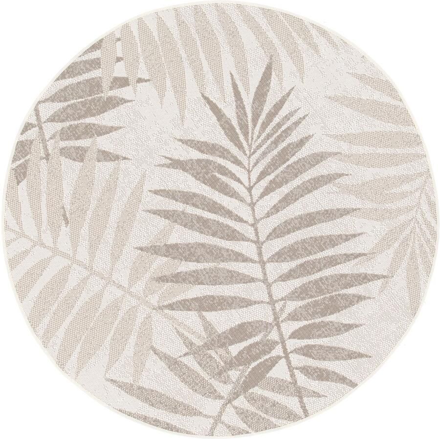 Garden Impressions Naturalis buitenkleed Ø200 cm desert taupe