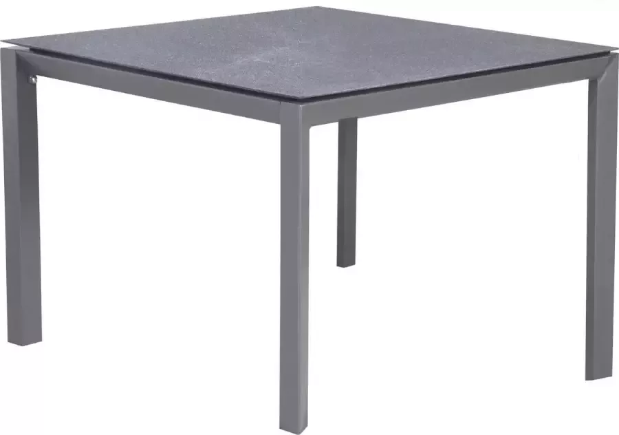 Garden Impressions Salsa tafel 90x90 spraystone carbon black - Foto 1