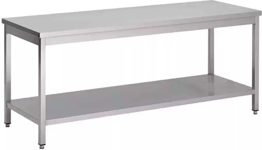 Gastro Werktafel RVS Onderblad 100cm Breed |60cm Diep GS002 Horeca & Professioneel