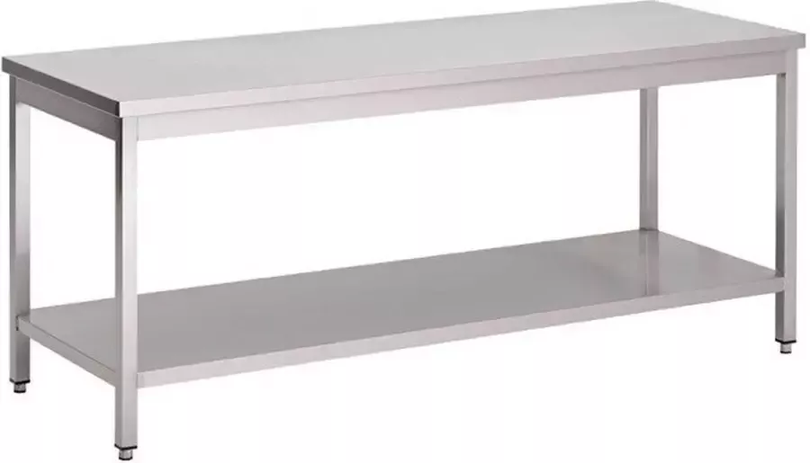 Gastro Werktafel RVS Onderblad 140 X 70cm GN125 Horeca & Professioneel