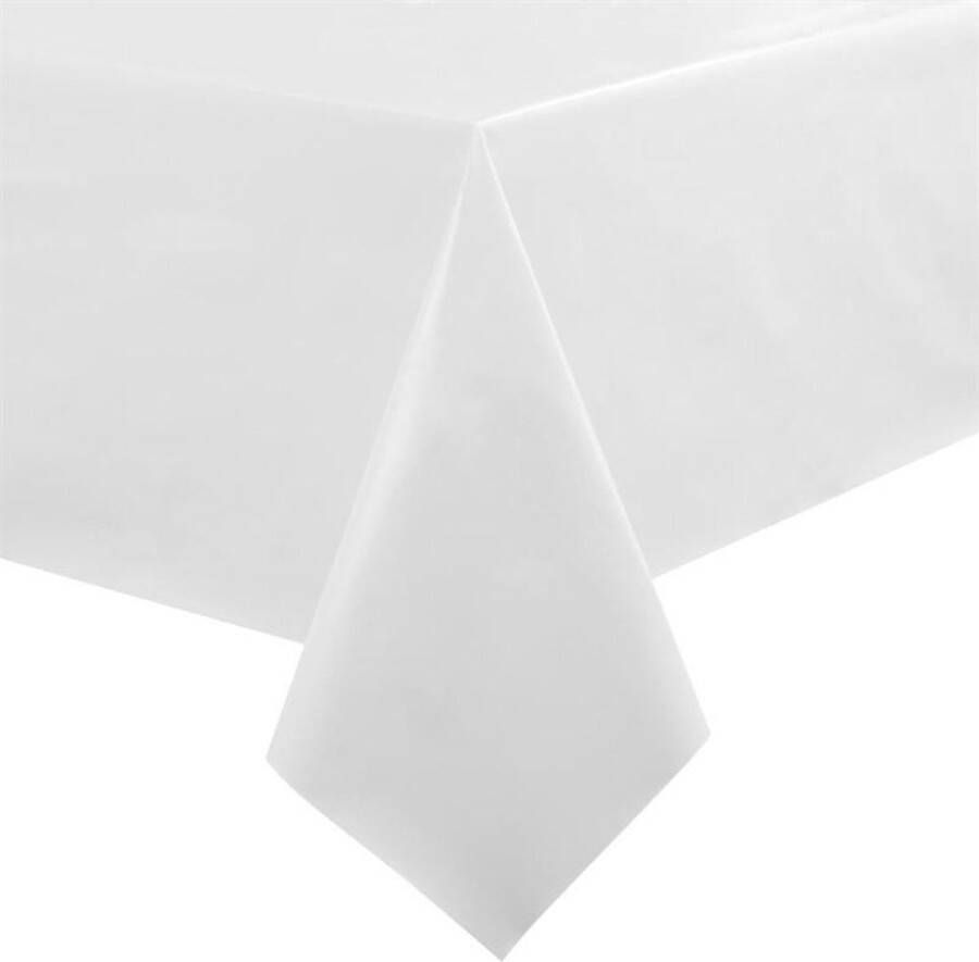 Gastronoble PVC tafelkleed 140x230cm Wit