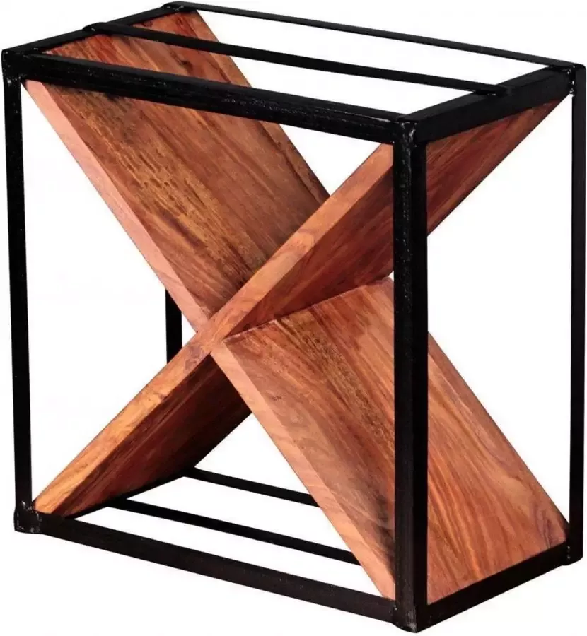 Gate39 Akola wijnrek 16 flessen Bruin