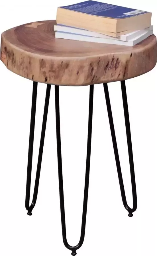 Gate39 Bagli 35 x 35 Bijzettafel Lichtbruin - Foto 2