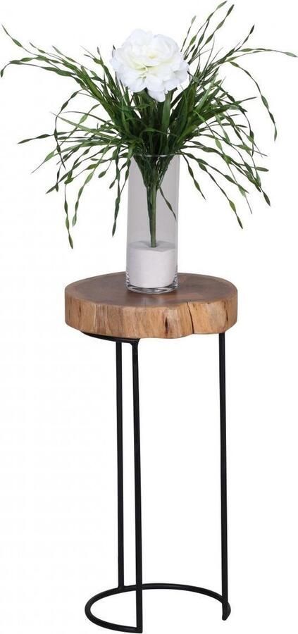 Gate39 Akola 28 x 28 Bijzettafel Lichtbruin - Foto 2