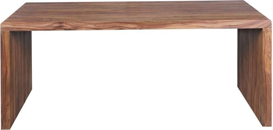 Wohnling Bureau BOHA sheeshamhout 140 cm breed - Foto 2