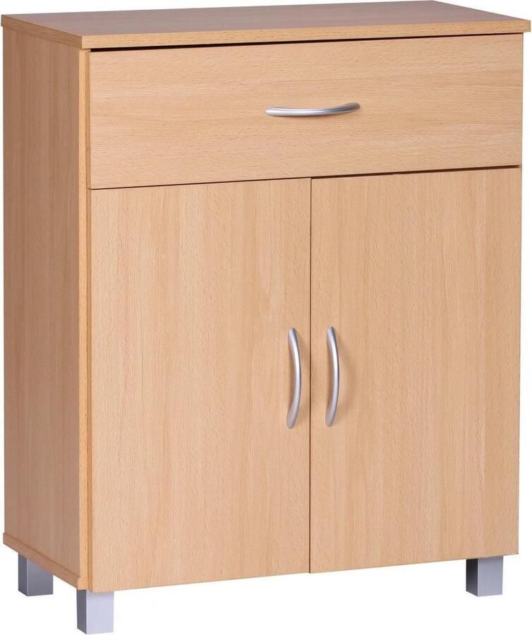 Gate39 Lena Opbergkast Met lades Bruin - Foto 1