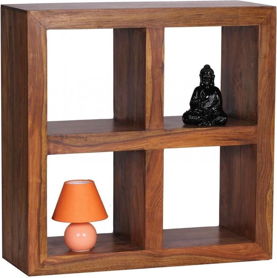 Wohnling Open kast sheesham 82 cm hoog 4-laags - Foto 2
