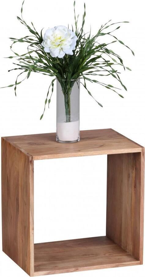 Gate39 Mumbai 43.5 x 33 Bijzettafel Lichtbruin