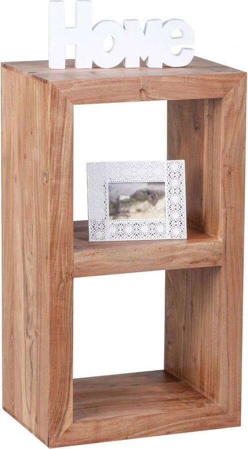 Wohnling Open kast MUMBAI acacia 88 cm hoog - Foto 3