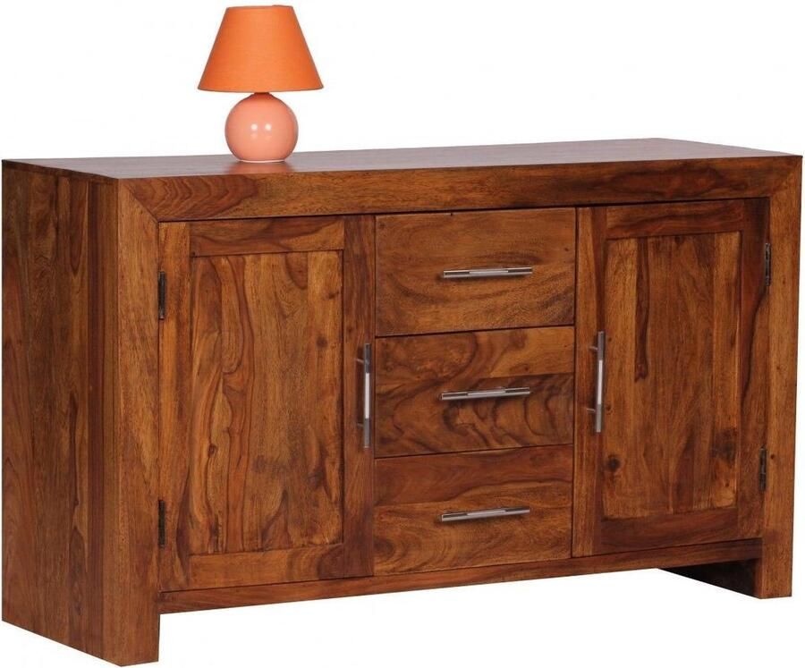 Wohnling Dressoir MUMBAI sheesham bruin 118 cm WL1.201