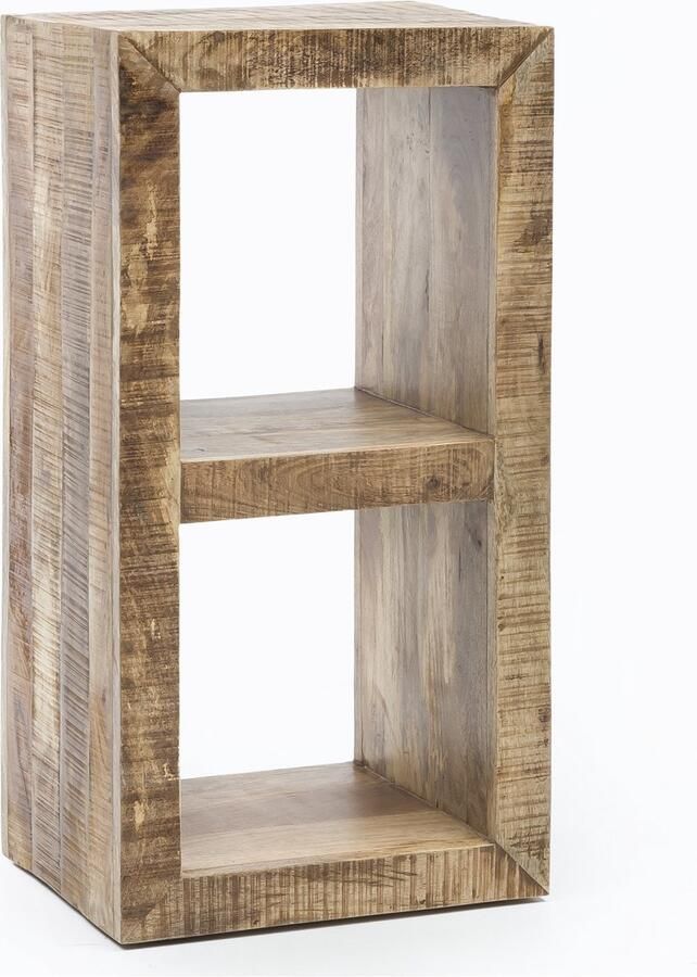 Wohnling Open kast RUSTICA mangohout 90 cm - Foto 2