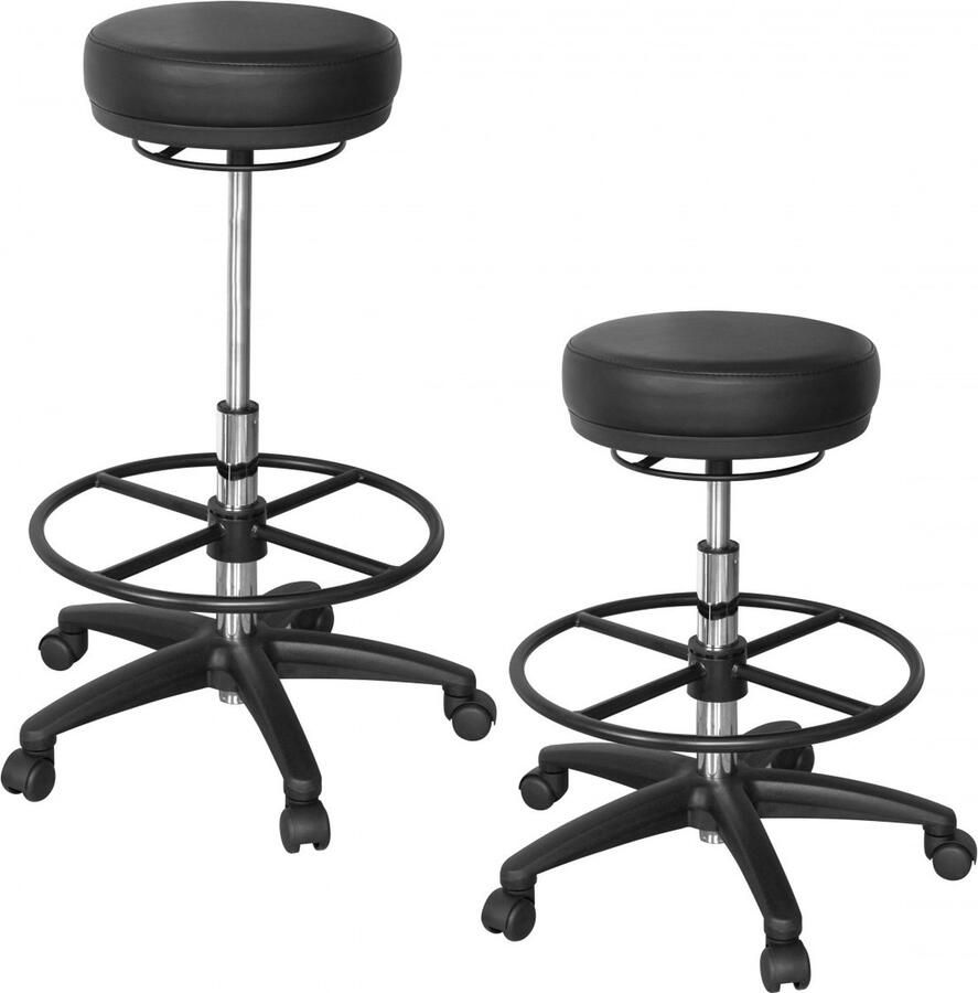 Sky Style Ontwerp Turn Bock kruk CANVAS Brown 40 x 30 x 47 cm Draai kruk leer kruk Extra kruk leren poef