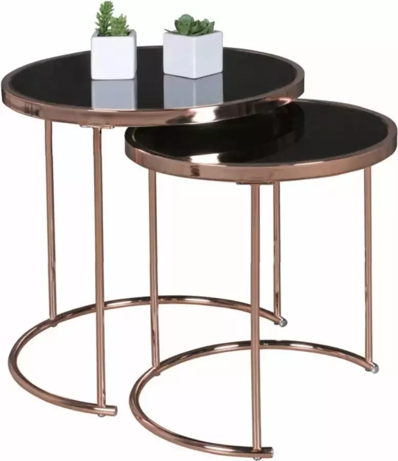 Home24 Bijzettafels Cassapolis(set van 2 ) Jack & Alice - Foto 2