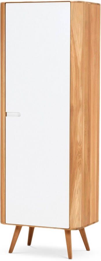 Gazzda Ena cabinet houten opbergkast naturel 60 x 170 cm