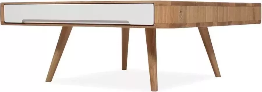 Gazzda Ena coffee table houten salontafel naturel 120 x 60 cm - Foto 1