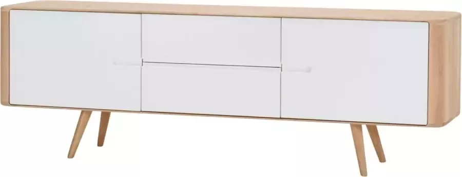 Gazzda Ena sideboard houten dressoir whitewash 180 cm