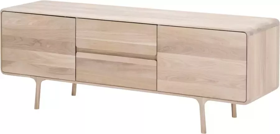 Gazzda Fawn sideboard 180 houten dressoir whitewash 180 x 65 cm