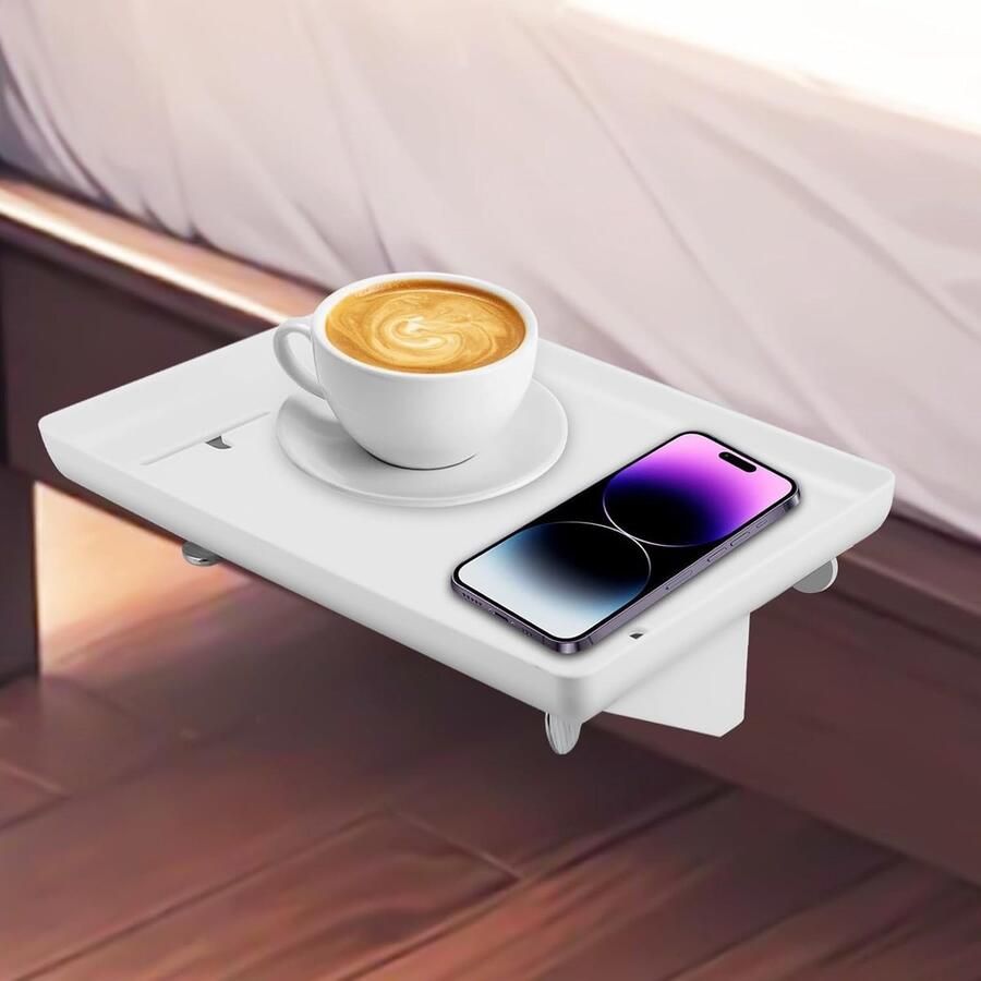 GBKDQQ Nachtkastje voor Stapelbed Inhangbaar Wit 32 x 23.3 cm