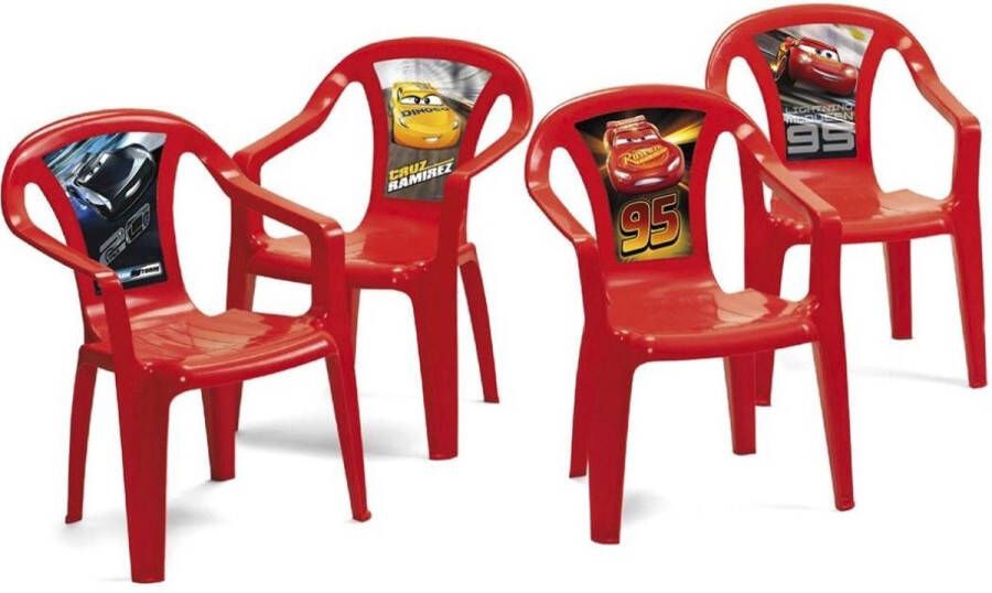 GeBoWeb Cars Stoel Plastic