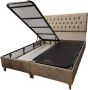 Zetelsenbedden.be Boxspring Bed Limit 180x200cm matras en topper inbegrepen zetelsenbedden - Thumbnail 1