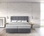 Geen merk boxspring dream fine 140- met matras en comfort schuim topper 4cm- 140x200cm compleet- complete bed met matras en comfort schuim topper 4cm- zetelsenbedden - Thumbnail 2