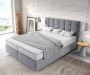 Geen merk boxspring dream fine 180- boxspring compleet met matras en comfort schuim topper 4cm-180x200cm- complete bed met comfort schuim topper 4cm- zetelsenbedden - Thumbnail 2