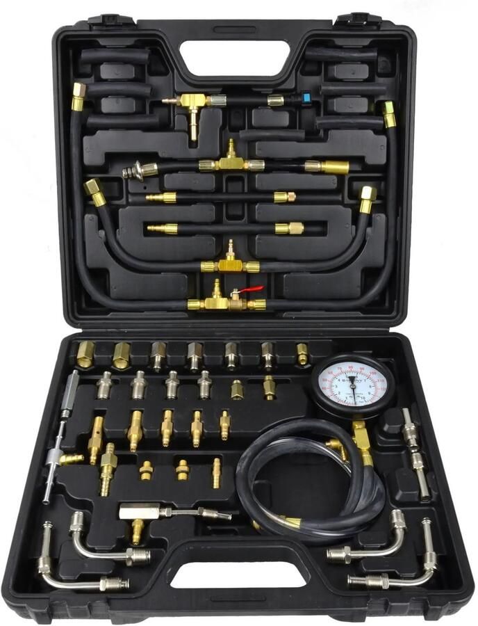 Geko Multifunctionele brandstofdrukmeter Dubbele schaal Veilig meten Geschikt voor automerken