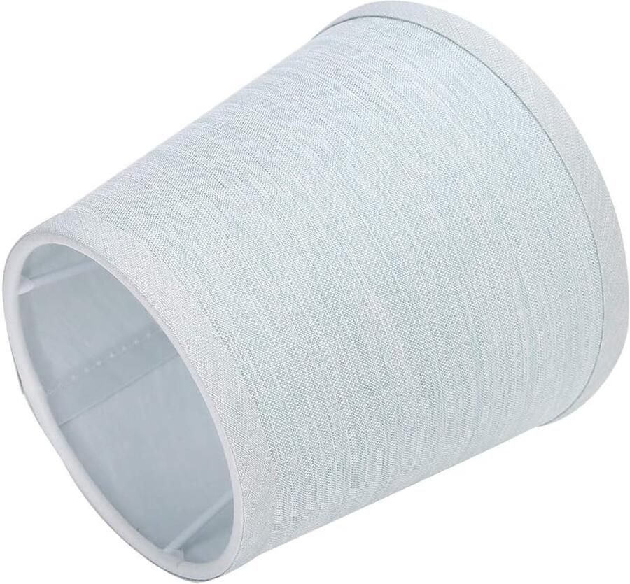 Generic E14 Lichtblauwe Stoffen Kroonluchter Lampenkap