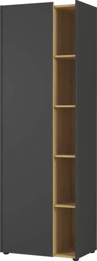 Germania Dossierkast Ings 62 x 188cm grafiet eik - Foto 3